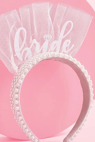 Bridal Pearl Headband