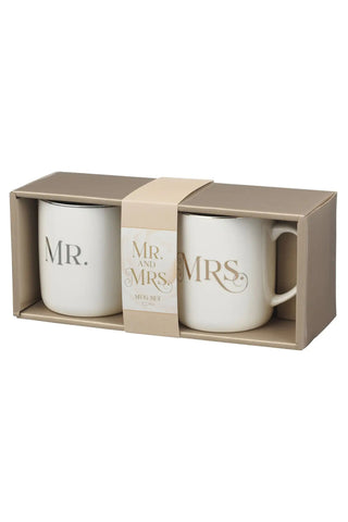 Mr and Mrs Mug Set