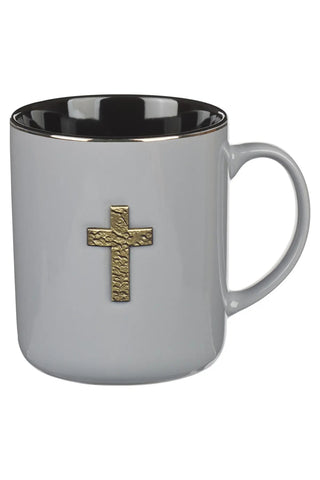 Metal Cross Mug
