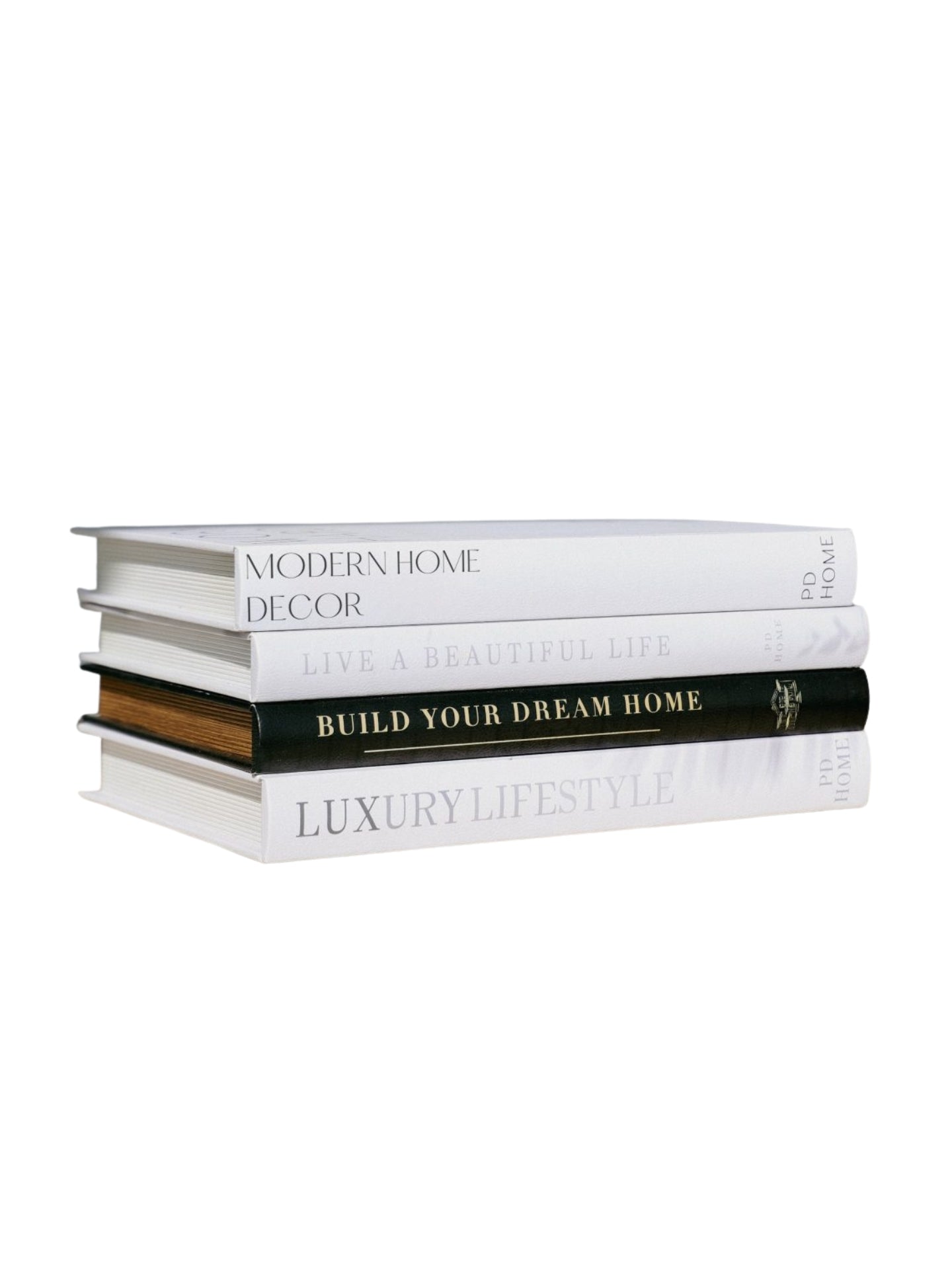 White & Black Decorative Storage Book