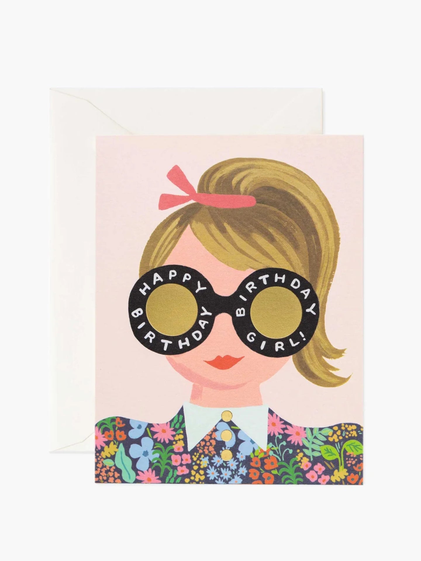 Meadow Birthday Girl Card