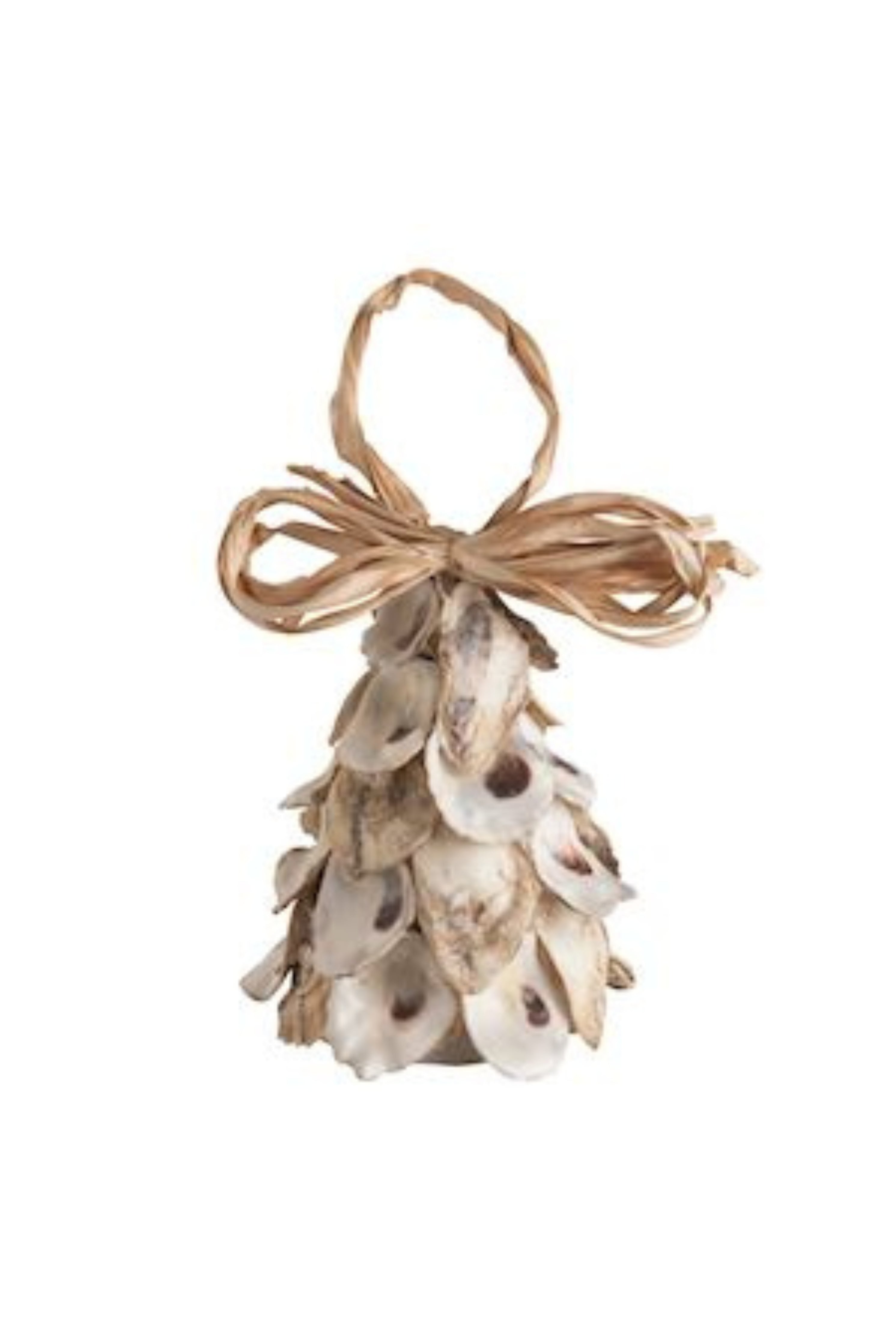 Natural Oyster Tree Light-Up Ornament