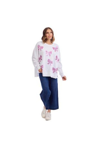 Bow Sparkle Sweatshirt
