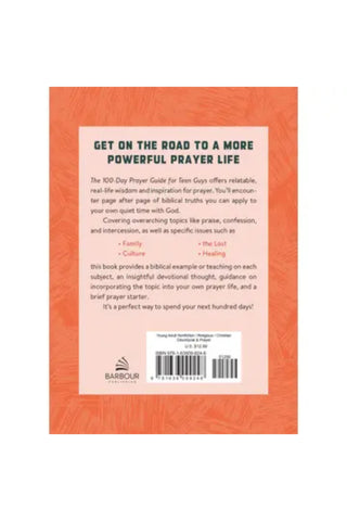 The 100-Day Prayer Guide For Teen Guys