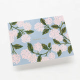 Hydrangea Thank You Card Boxed Set (detail view 2)