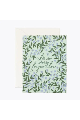 Laurel Sympathy Card