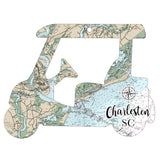 Golf Cart Map Ornament