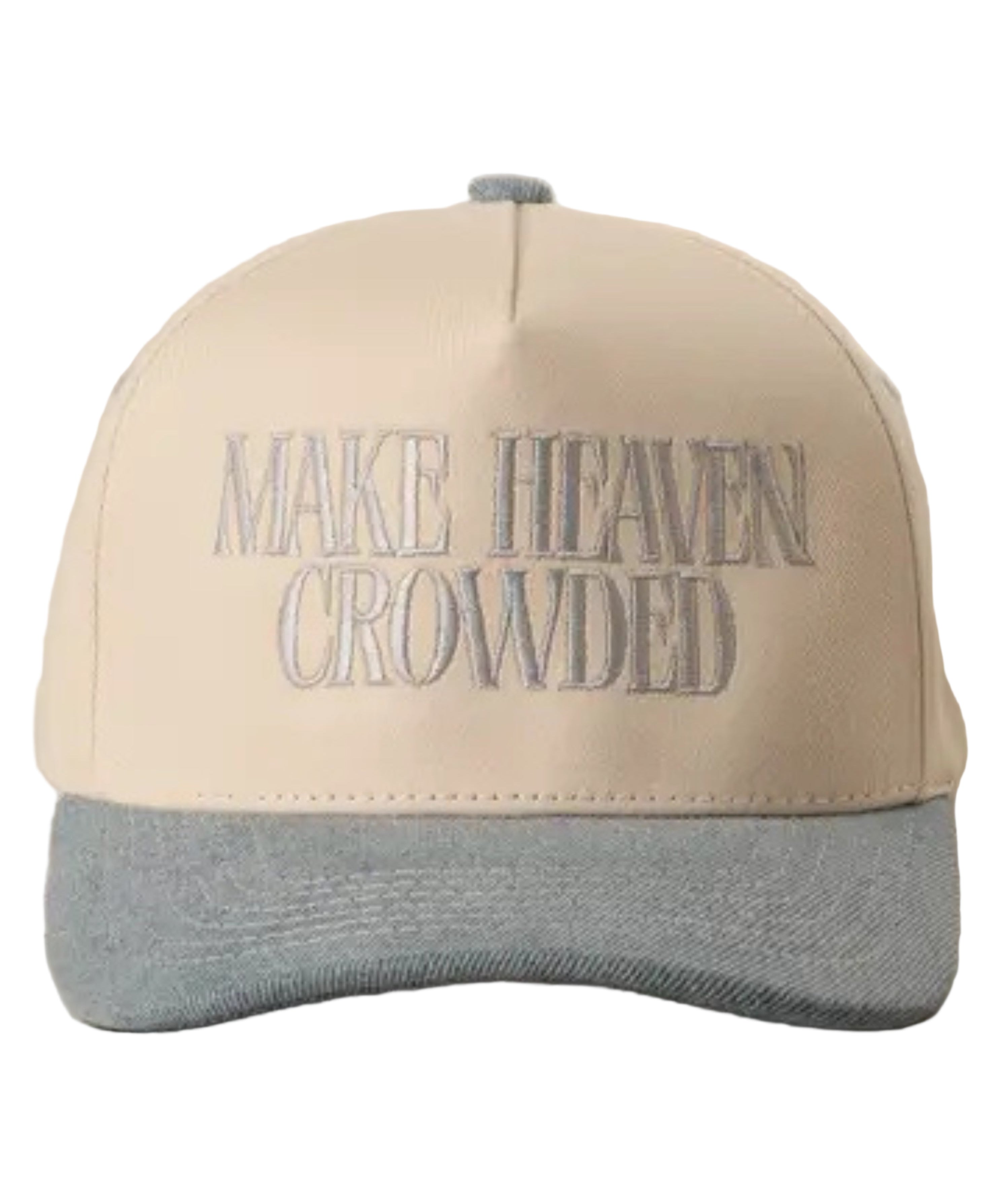 Make Heaven Crowded Baseball Cap (detail view 2)