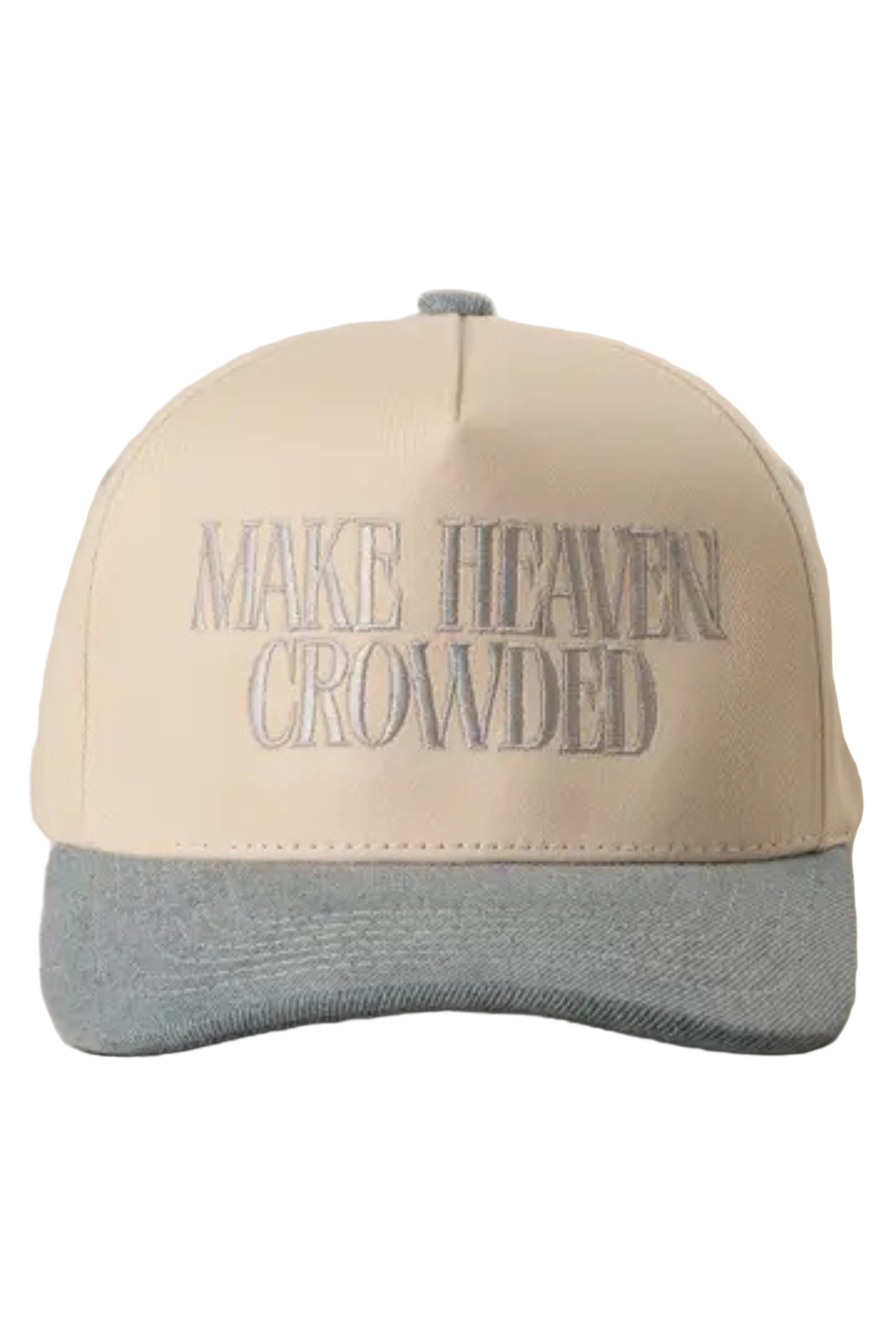 Make Heaven Crowded Baseball Cap (detail view 2)