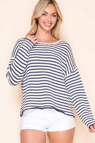 Striped Detail Sweater