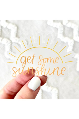 Get Some Sunshine Sticker