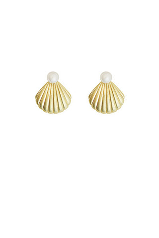 Shell & Pearl Studs
