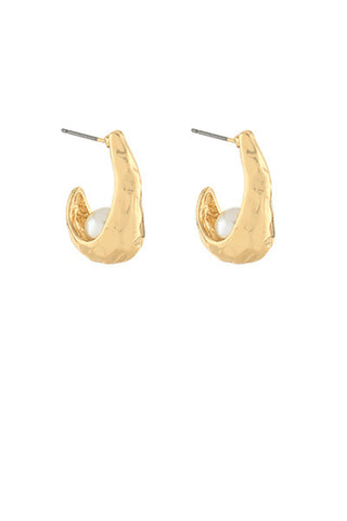 Peek-A-Boo Pearl Earrings