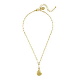 Susan Shaw | 24k Gold | Oyster Paperclip Necklace