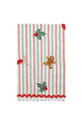 Christmas Embroidered Towel