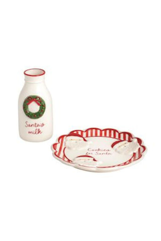 Cookies & Milk For Santa Set