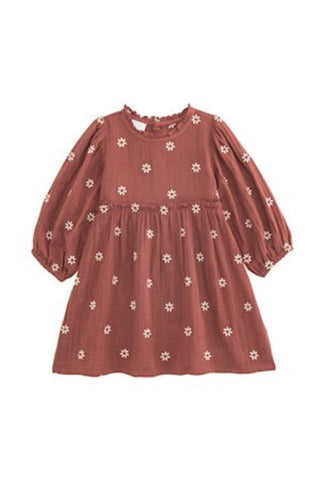 Daisy Embroidery Dress
