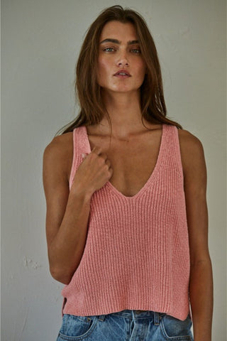 V-Neck Sweater Tank