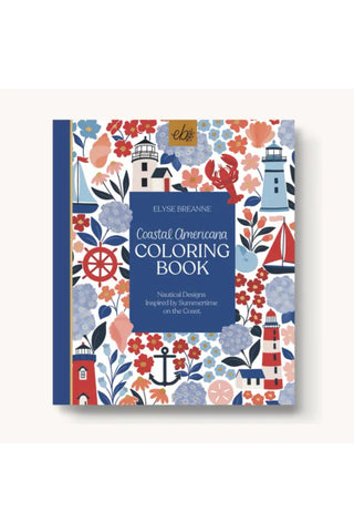 Coastal Americana Coloring Book