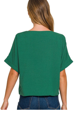 Short Sleeve Relaxed Fit Top