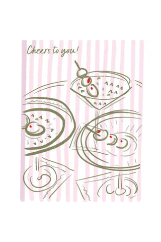 Cheers To You Note Card