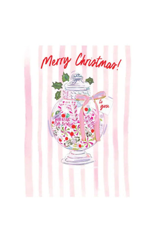 Christmas Candy Note Card