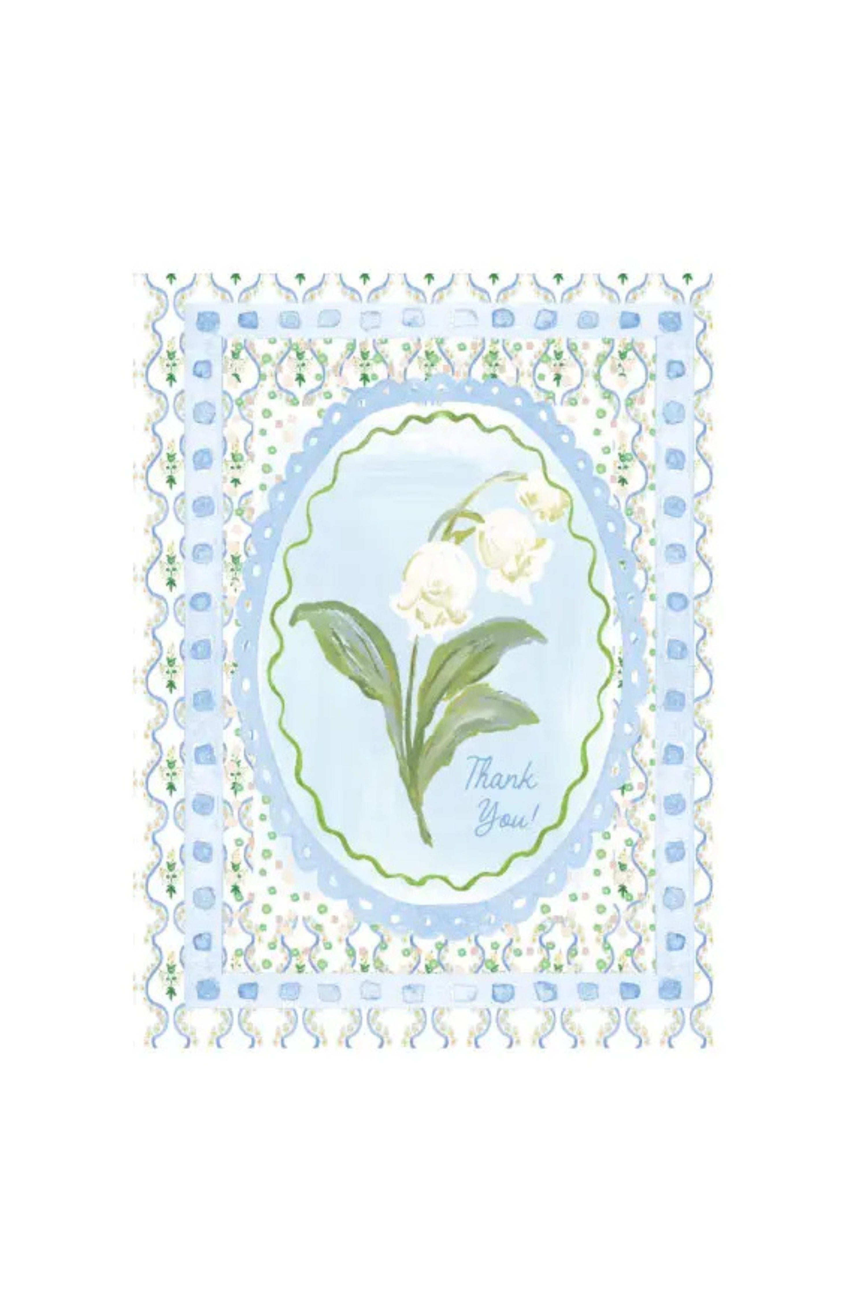 Thank You Lillies Note Card (detail view 2)