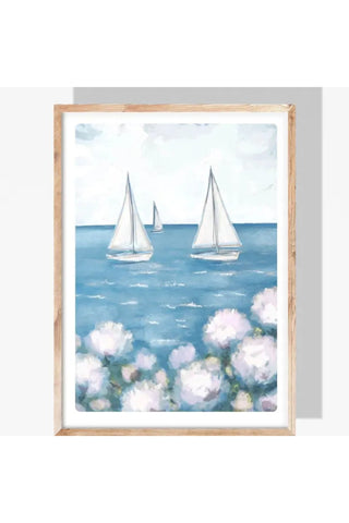 White Sailboat