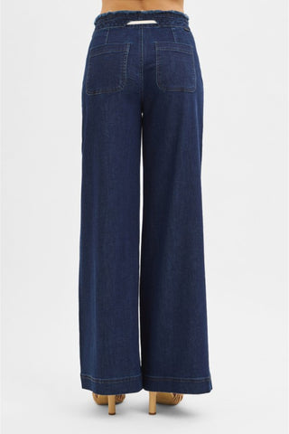 Wide Leg Drawstring Pants
