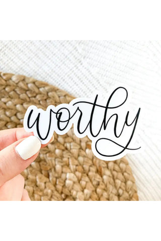 Worthy Sticker