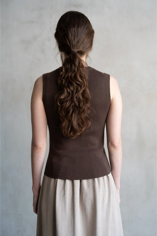 Crew Neck Sweater Vest