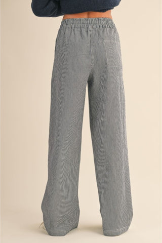 Striped Wide Leg Pants