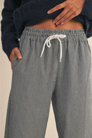 Striped Wide Leg Pants