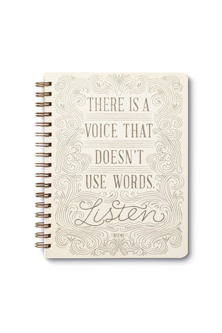 There Is A Voice Notebook