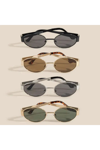 Oval Lens Sunglasses