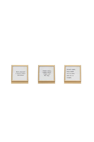 Metal Holiday Frames