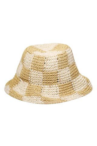 Checkered Bucket Hat