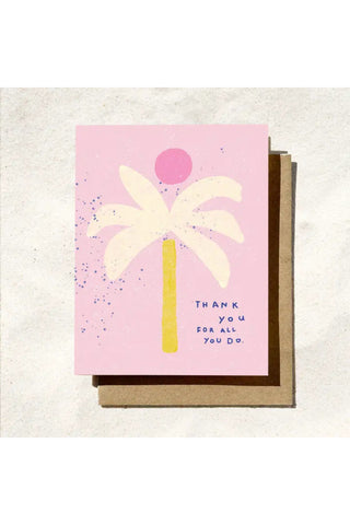 Thank You For All You Do Card