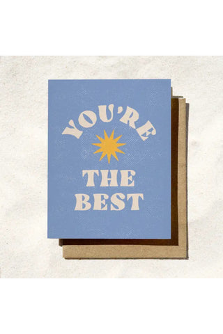 You're the Best card