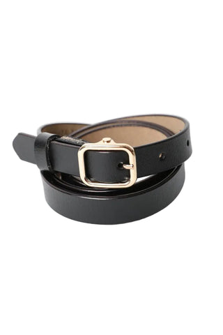 Skinny Leather Belt