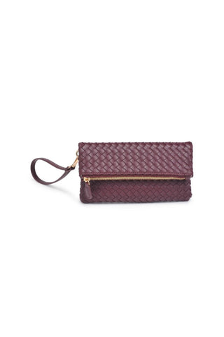 Woven Wristlet Clutch