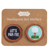 Needlepoint Ball Markers Par-Tee