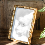 Gold Bamboo Photo Frame (detail view 2)