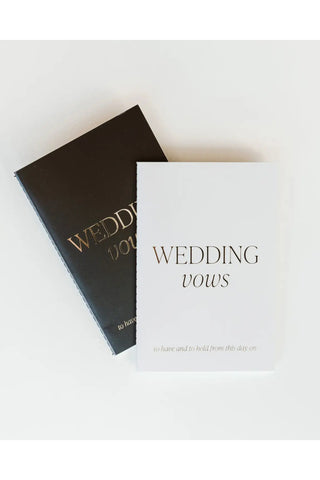 Wedding Vows Book