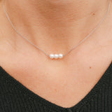 Triple Pearl Necklace – Layered Freshwater Pearl Necklace Set