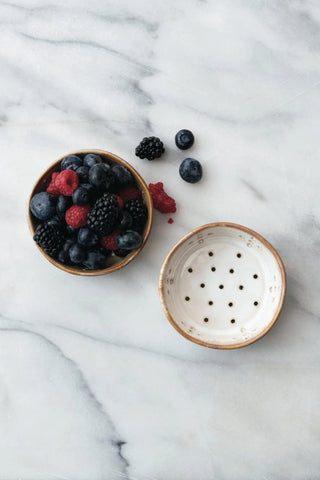 Stoneware Berry Bowl