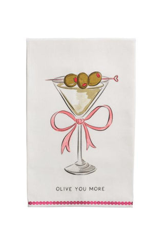 Martini Valentines Towel