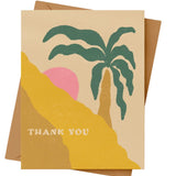 Thank You Palm Tree Card