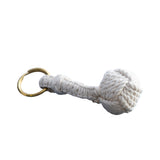 Nautical Rope Ball Keychain