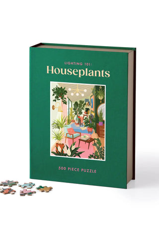 Houseplants 500 Piece Book Puzzle